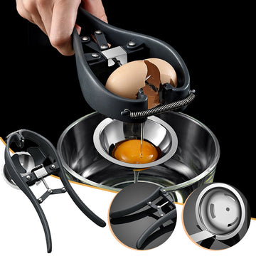 Stainless Steel Egg Opener & Cracker