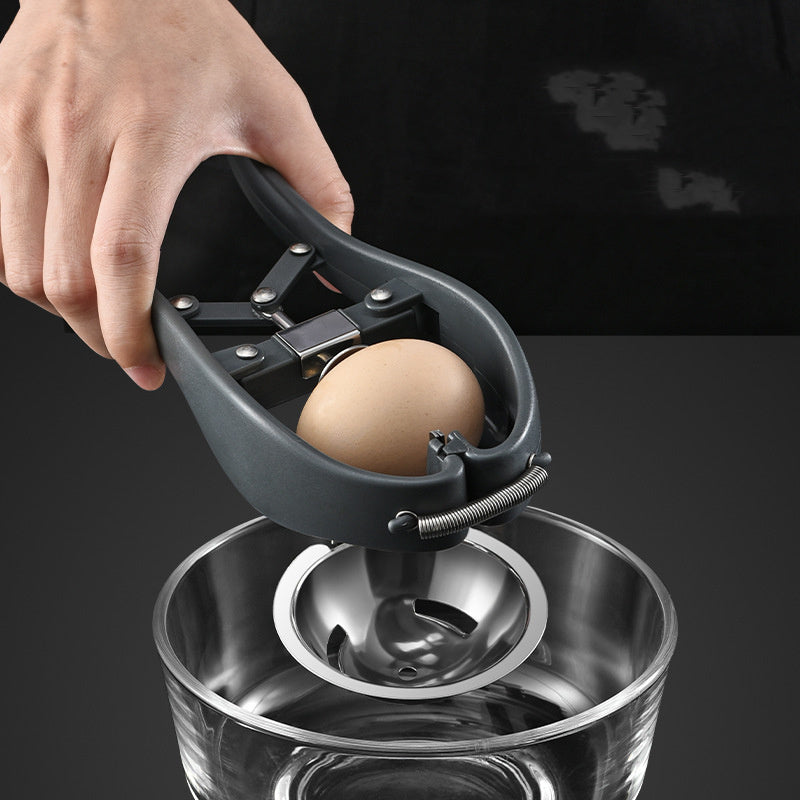 Stainless Steel Egg Opener & Cracker