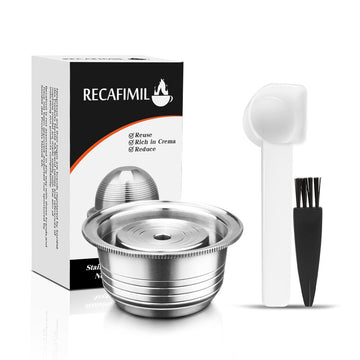 Refillable Stainless Steel Coffee Capsule Pod